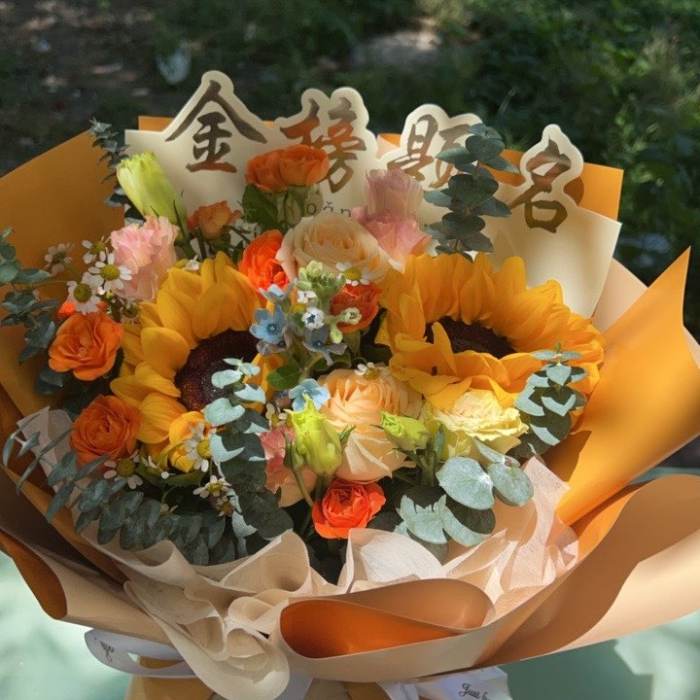 大连送高考生什么花