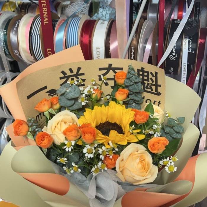 大连送高考生什么花